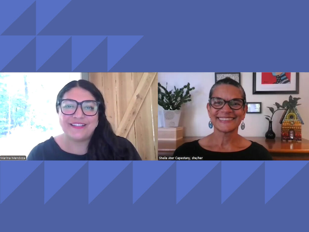 Still from interview